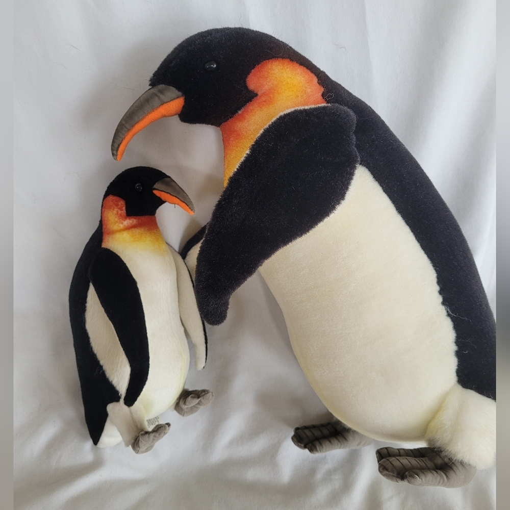 Hansa Penguin Lot plush stuffed HTF set
